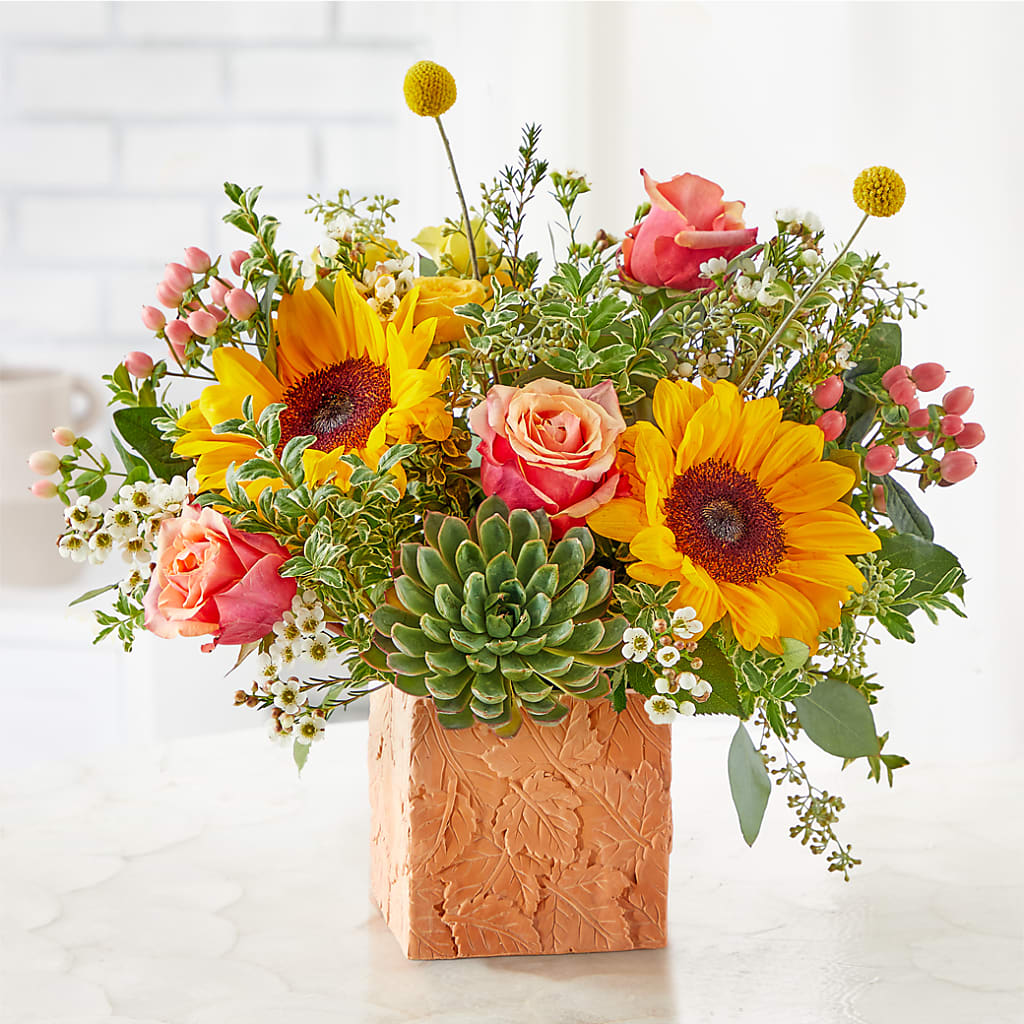 Sunflower Season Bouquet – R & J BLOOMS, Rowlett TX