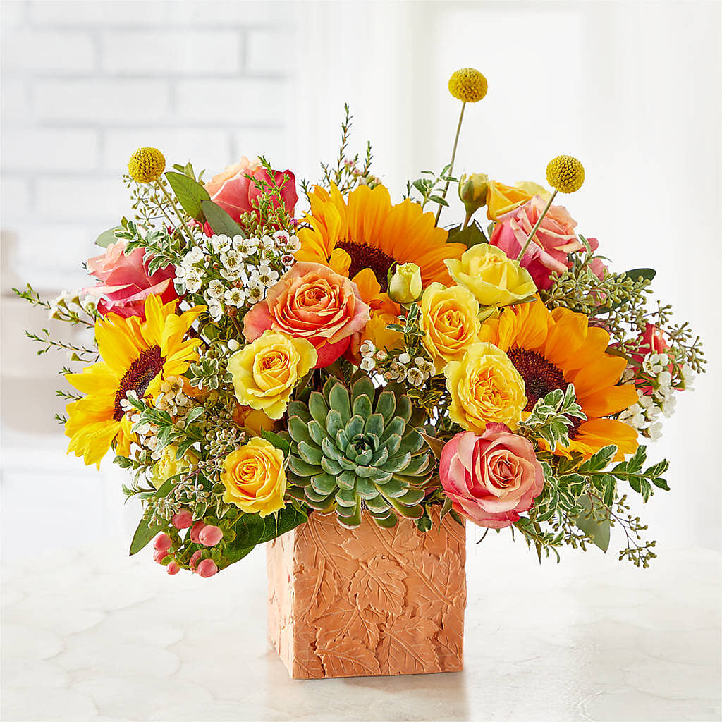 Sunflower Season Bouquet – R & J BLOOMS, Rowlett TX