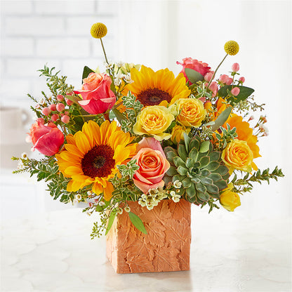 Sunflower Season Bouquet – R & J BLOOMS, Rowlett TX