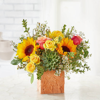 Sunflower Season Bouquet – R & J BLOOMS, Rowlett TX