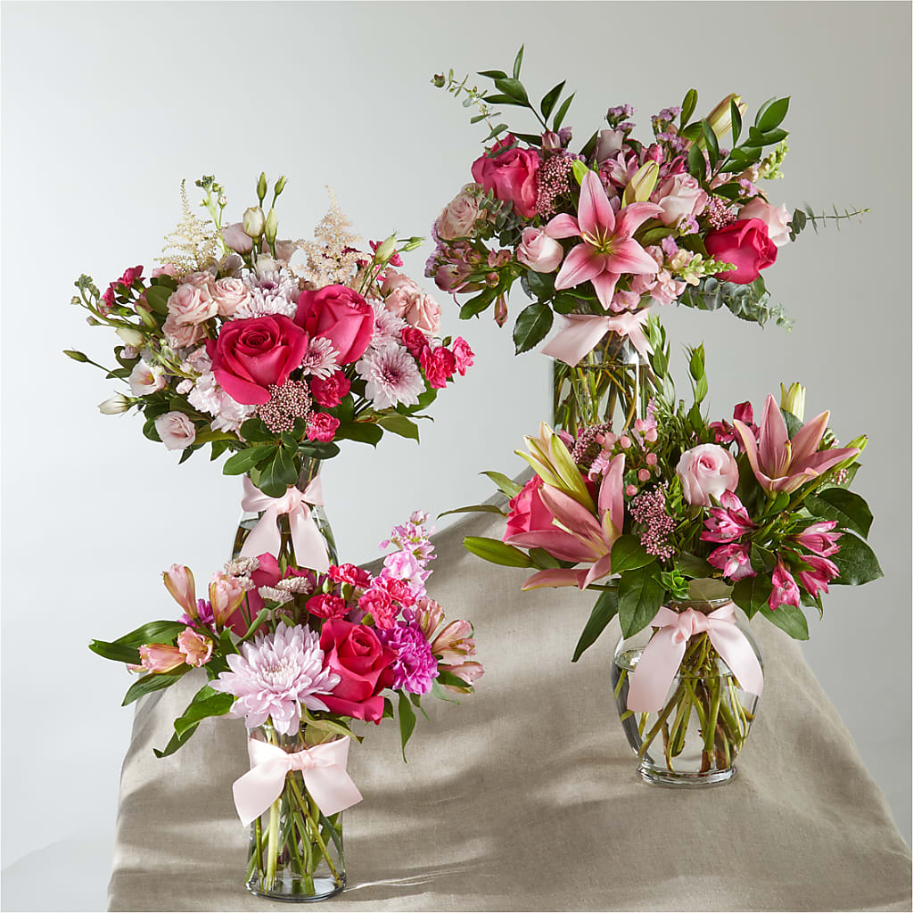 Pink Ribbon - A Florist Original – R & J BLOOMS, Rowlett TX