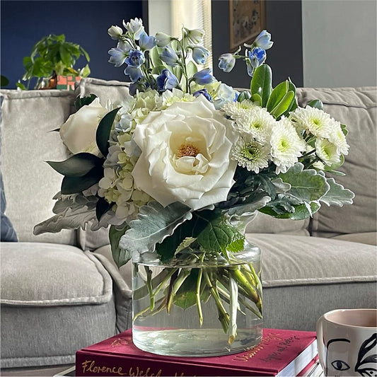 Clear Skies Bouquet – R & J BLOOMS, Rowlett TX