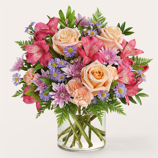 Sunset Serenade Bouquet – R & J BLOOMS, Rowlett TX