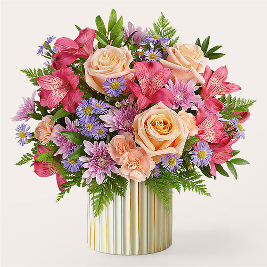 Sunset Serenade Bouquet – R & J BLOOMS, Rowlett TX