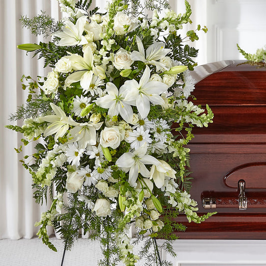 Loving Thoughts Standing Spray – R & J BLOOMS, Rowlett TX