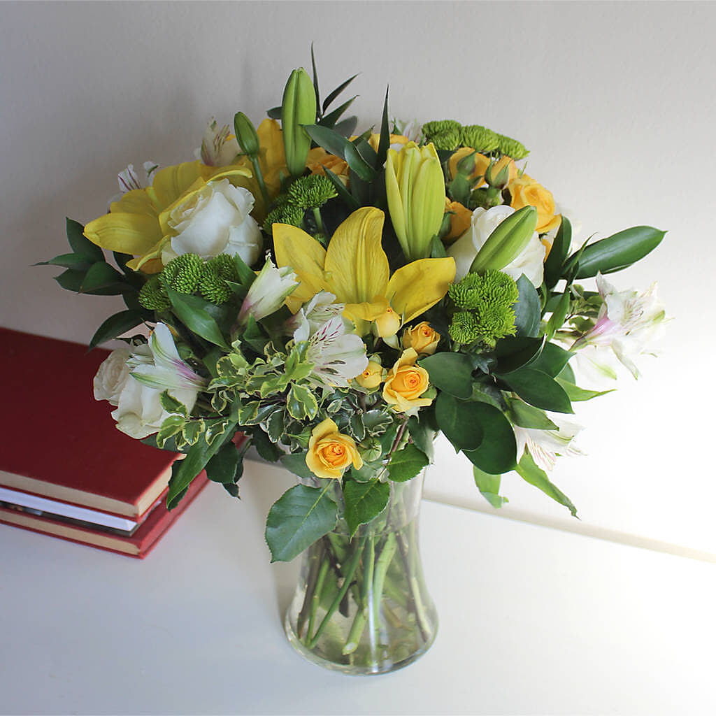 Hope & Serenity Bouquet – R & J BLOOMS, Rowlett TX