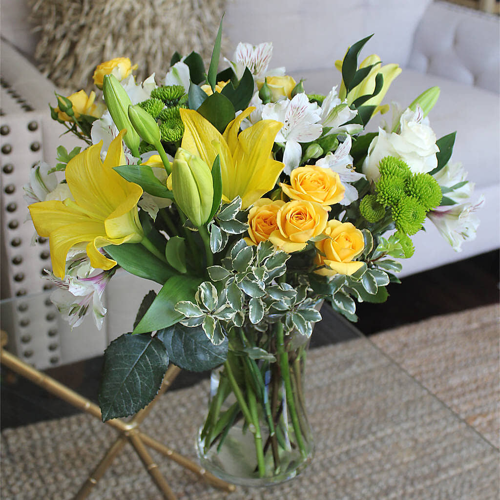 Hope & Serenity Bouquet – R & J BLOOMS, Rowlett TX