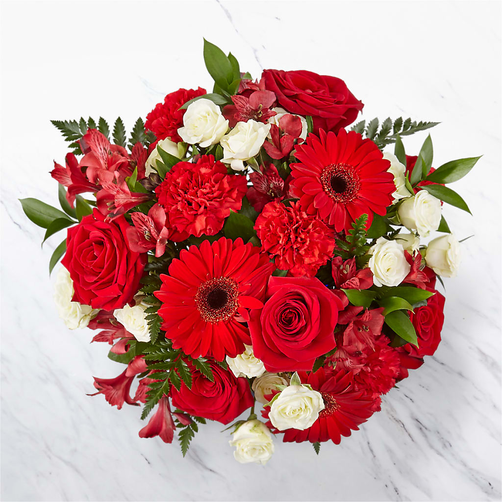 Hearts Embrace Bouquet – R & J BLOOMS, Rowlett TX
