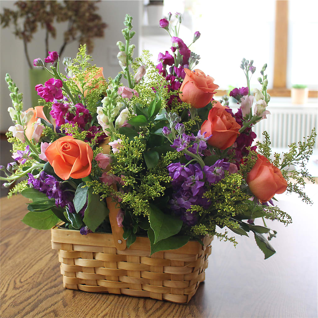 Garden of Life Basket – R & J BLOOMS, Rowlett TX