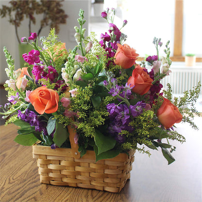 Garden of Life Basket – R & J BLOOMS, Rowlett TX