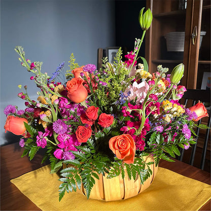 Garden of Life Basket – R & J BLOOMS, Rowlett TX
