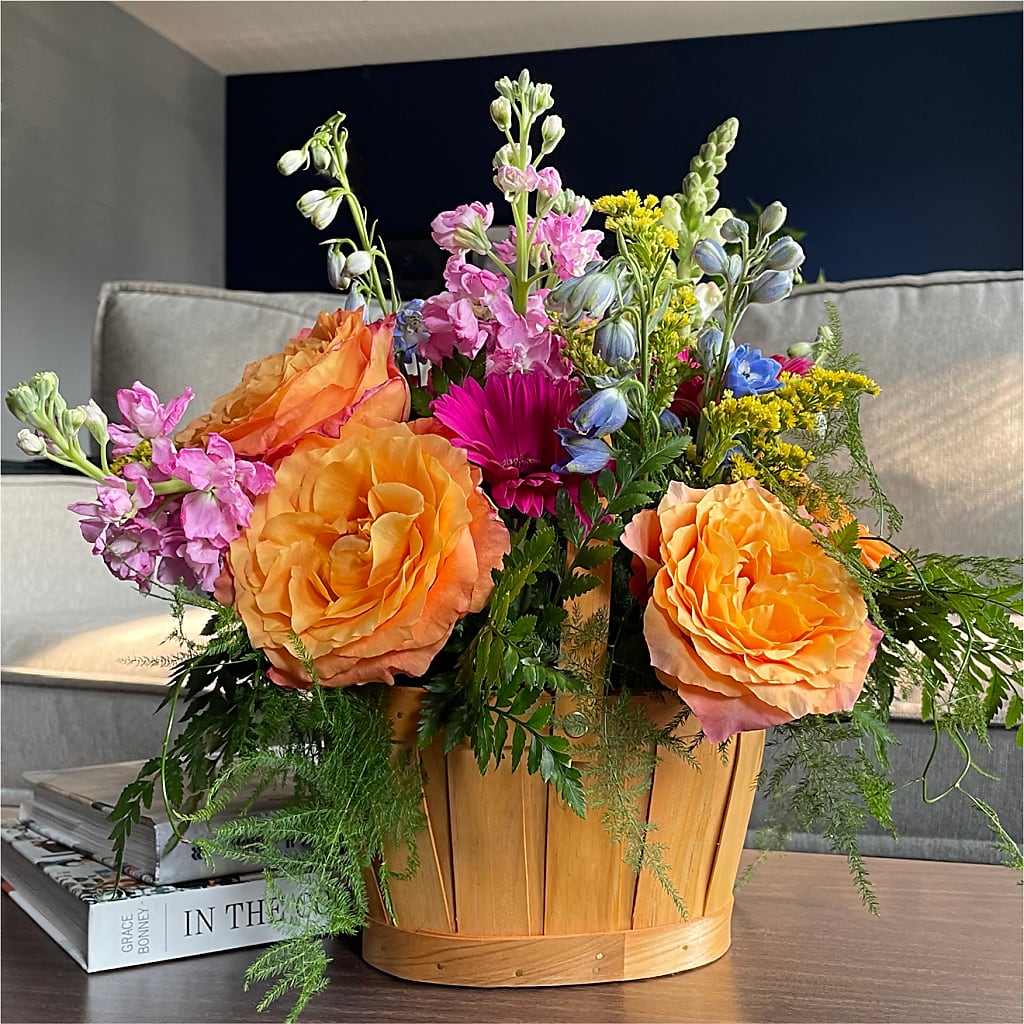 Garden of Life Basket – R & J BLOOMS, Rowlett TX