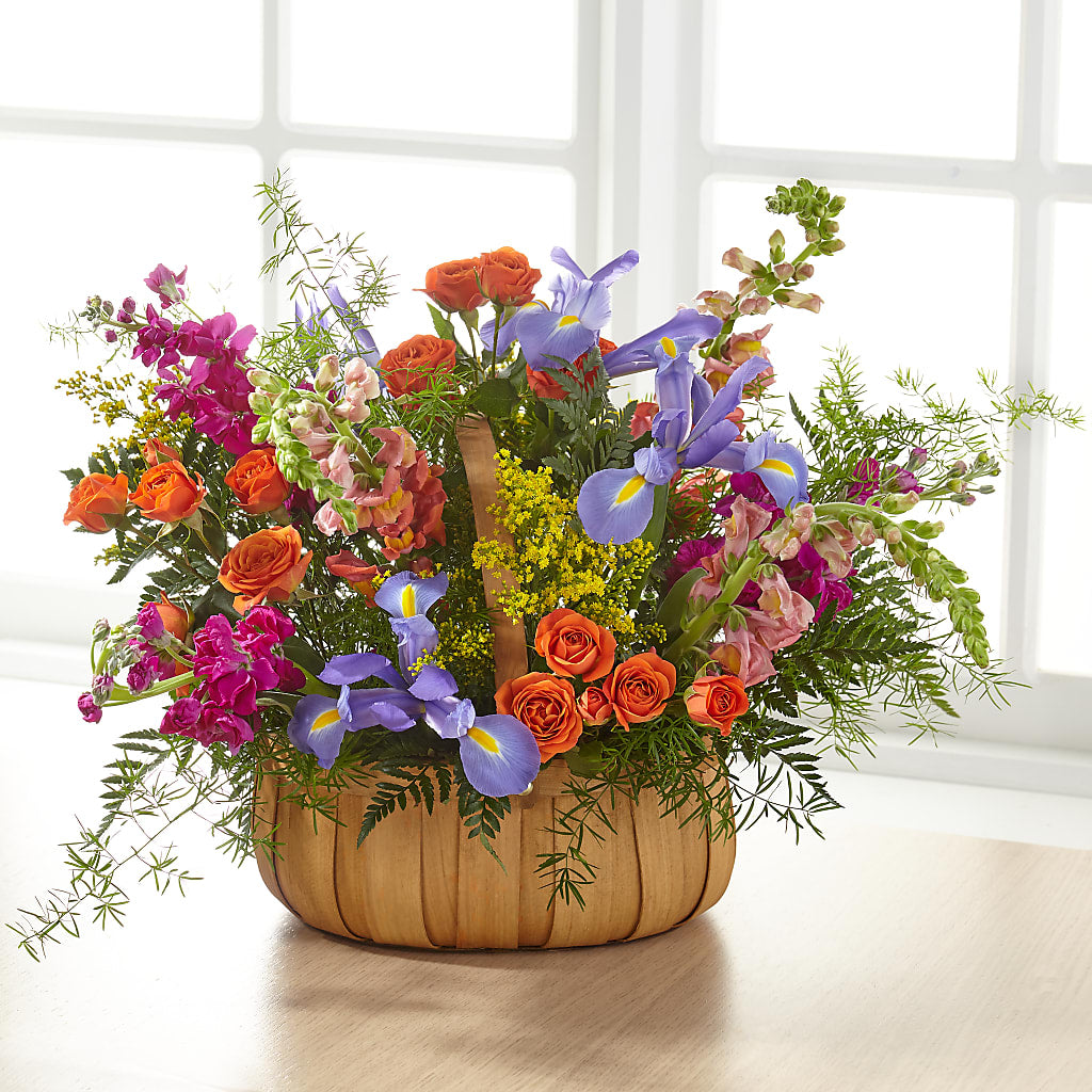 Garden of Life Basket – R & J BLOOMS, Rowlett TX
