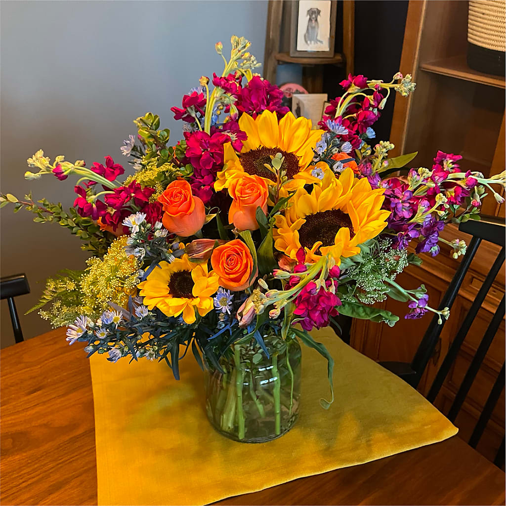 Rays of Life Bouquet – R & J BLOOMS, Rowlett TX
