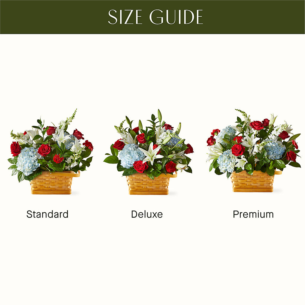 Greater Glory Basket – R & J BLOOMS, Rowlett TX