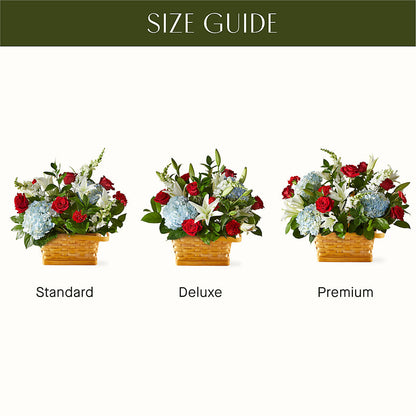 Greater Glory Basket – R & J BLOOMS, Rowlett TX