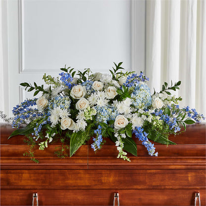 Timeless Essence Casket Spray – R & J BLOOMS, Rowlett TX