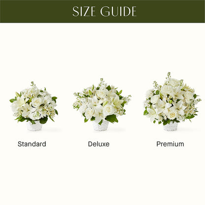 Peaceful Reflections Arrangement – R & J BLOOMS, Rowlett TX