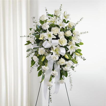 With Care Standing Spray – R & J BLOOMS, Rowlett TX