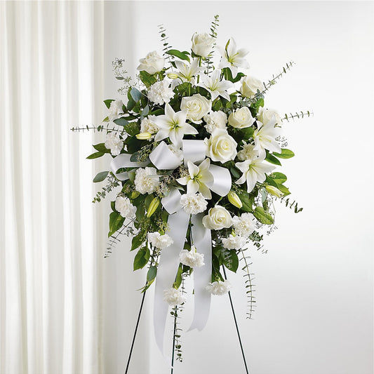 With Care Standing Spray – R & J BLOOMS, Rowlett TX