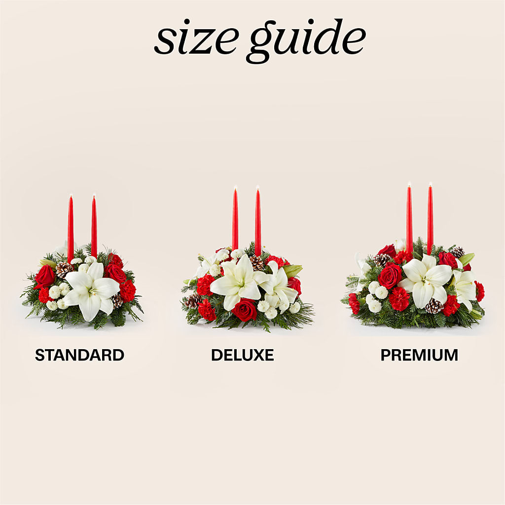 Seasonal Festivities Centerpiece – R & J BLOOMS, Rowlett TX