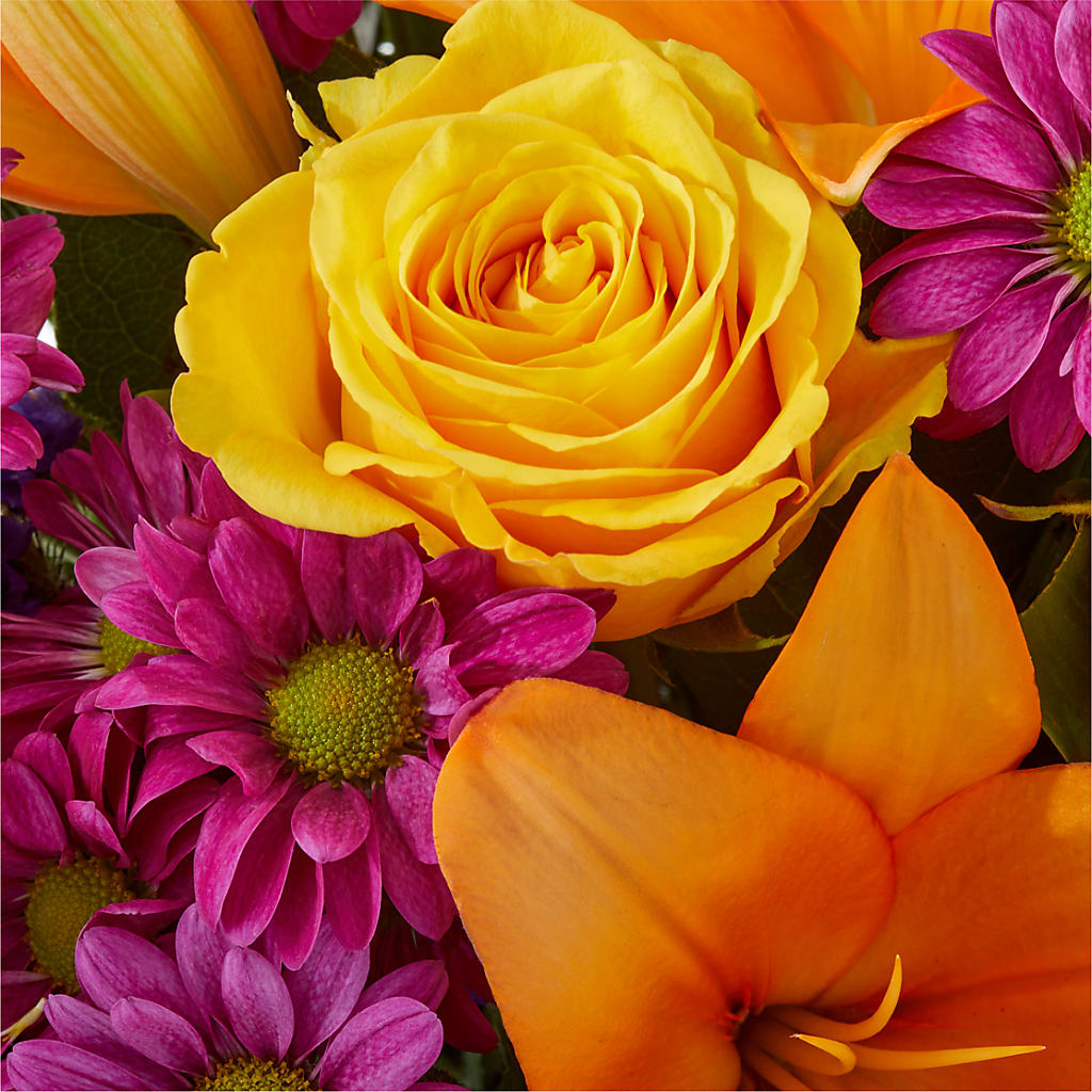 Colorful Visions Bouquet – R & J BLOOMS, Rowlett TX