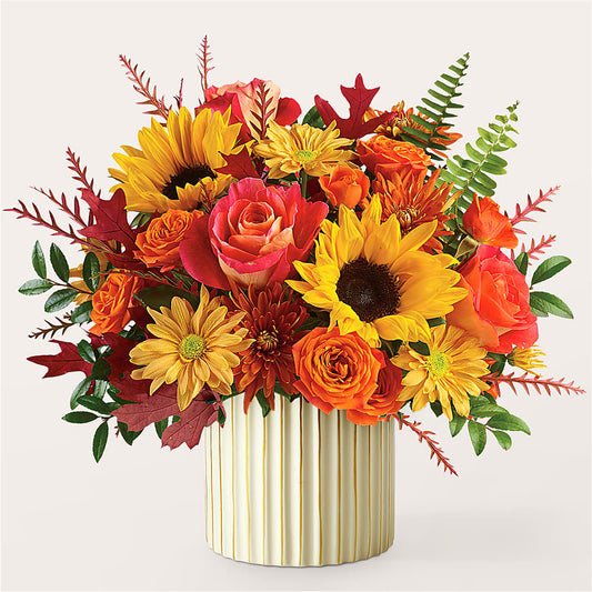 Fall Campfire Bouquet – R & J BLOOMS, Rowlett TX