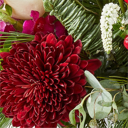 Cranberry Fizz Bouquet – R & J BLOOMS, Rowlett TX
