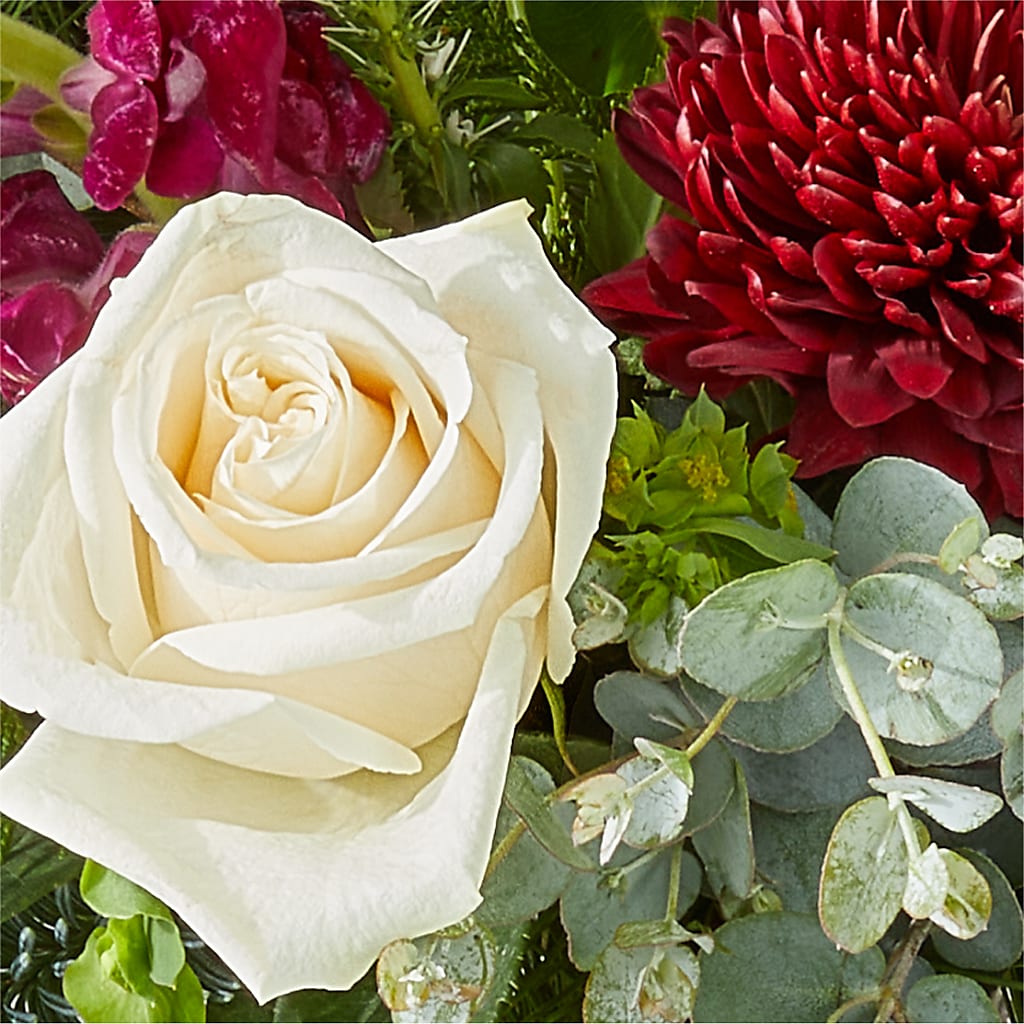 Cranberry Fizz Bouquet – R & J BLOOMS, Rowlett TX