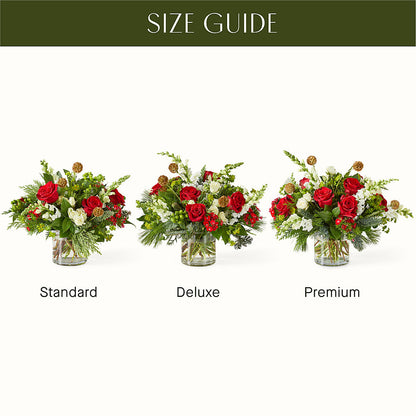 Deck the Halls Bouquet – R & J BLOOMS, Rowlett TX