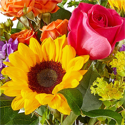 Vibrant Greetings Bouquet – R & J BLOOMS, Rowlett TX