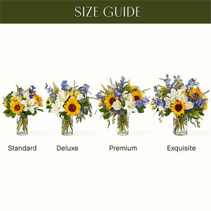 Wonderfully Sunny Bouquet – R & J BLOOMS, Rowlett TX