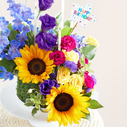 Star of the Day Floral Cake – R & J BLOOMS, Rowlett TX