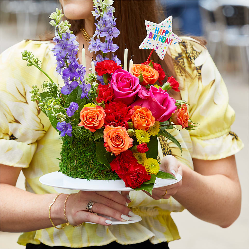 Best Year Yet Floral Cake – R & J BLOOMS, Rowlett TX