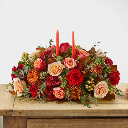 Gather Near Centerpiece – R & J BLOOMS, Rowlett TX
