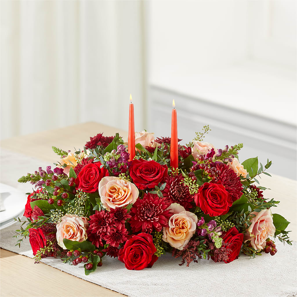 Most Thankful Centerpiece – R & J BLOOMS, Rowlett TX