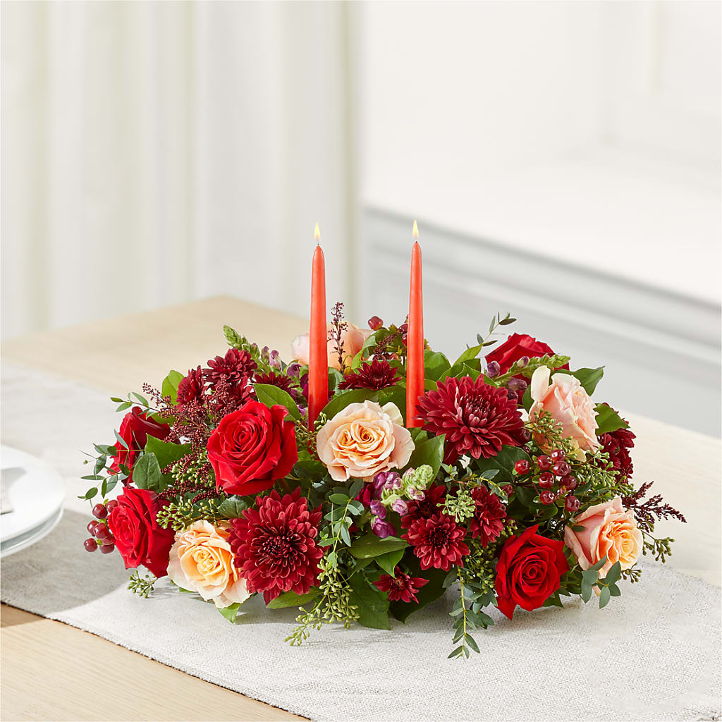 Most Thankful Centerpiece – R & J BLOOMS, Rowlett TX