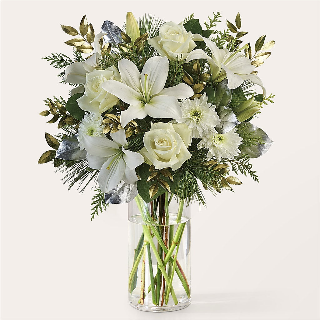 Wintry Mix Bouquet – R & J BLOOMS, Rowlett TX