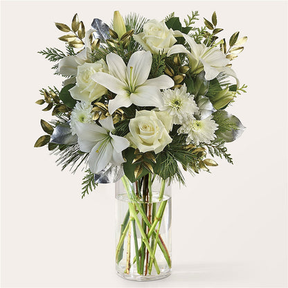 Wintry Mix Bouquet – R & J BLOOMS, Rowlett TX