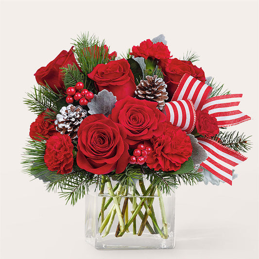 Baking Spirits Bright Bouquet – R & J BLOOMS, Rowlett TX
