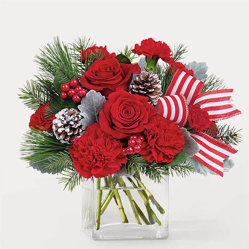 Baking Spirits Bright Bouquet – R & J BLOOMS, Rowlett TX