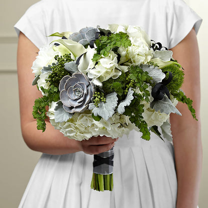 Sweet Innocence Bouquet – R & J BLOOMS, Rowlett TX