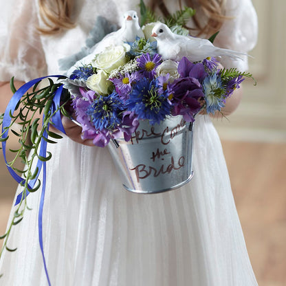 Enchantment Flower Girl Arrangement – R & J BLOOMS, Rowlett TX