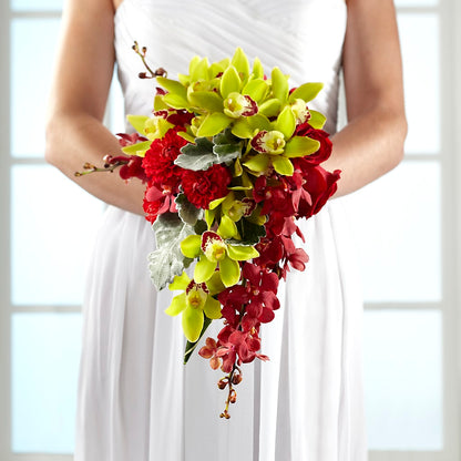 Elegant Orchid Bouquet – R & J BLOOMS, Rowlett TX