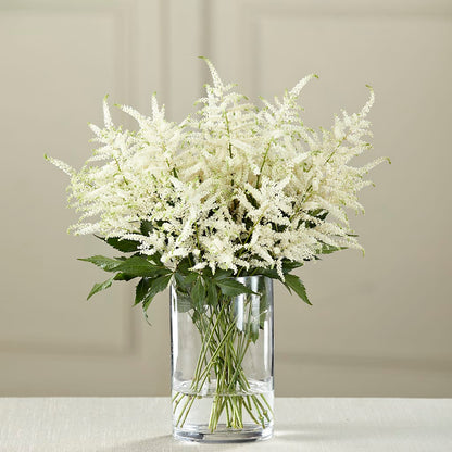 White Astilbe Bouquet – R & J BLOOMS, Rowlett TX